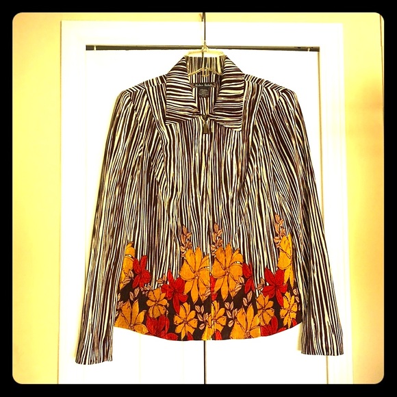 Madison Michelle Floral Blazer size Small - Picture 2 of 6